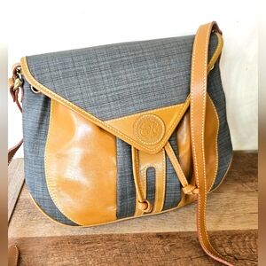 Vintage Hebe by Cella Crossbody Bag Satchel Handbag Retro Chic